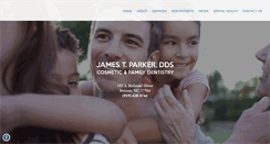 Desktop Screenshot of drparkerfamilydentistry.com